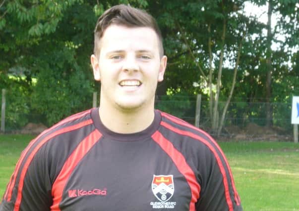 Kain Duguid was Glenrothes RFC man of the match in the victory over Carnoustie.