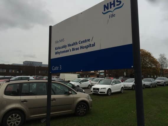 Patients and staff have been forced to leave vehicles on grass verges and across pavements.