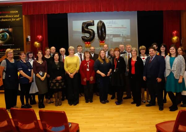 Special guests and organisers at Monday's 50th anniversary gathering (Stephen Gunn Photography)