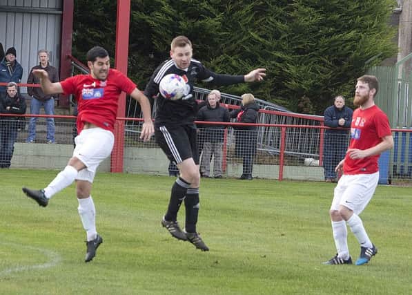 Tayport had looked odds on to see out their derby win antil Saints came roaring back.