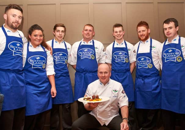 Conor McLean, pictured third from left with his fellow Culinary Olympians, will soon be feeling the heat in the kitchen at The Cellar, Anstruther.
