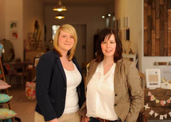 Nadia Moreland and Lorraine Gardiner of Love Restored (pic by Fife Photo Agency)