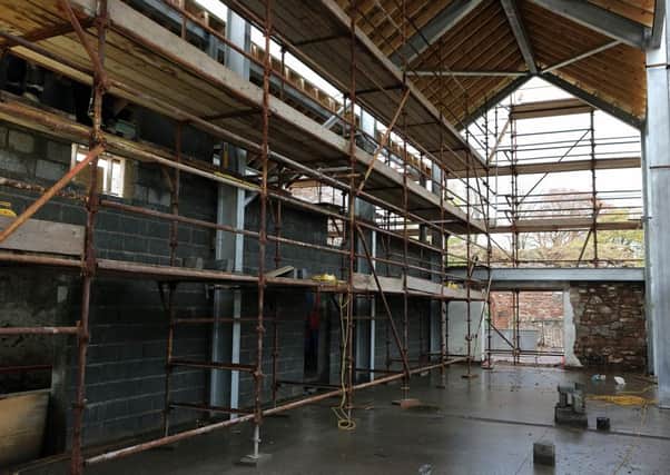 The new distillery under construction at Lindores Abbey is one mark of a community on the up.