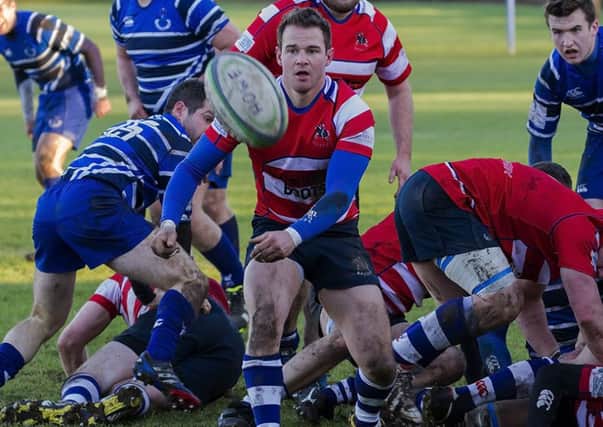 Stewart Lathangie's try helped Howe on their way to a win in the central belt.