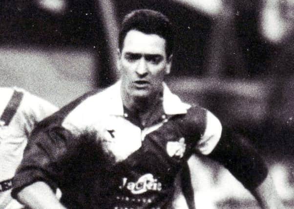 Juilian Broddle in action for Raith Rovers in 1994