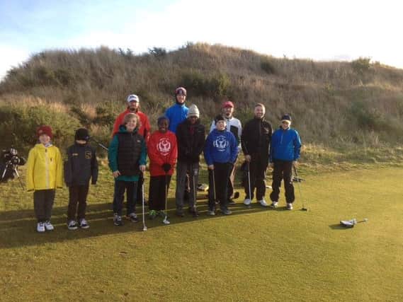 Young golfers are learning the basics of the game in St Andrews.