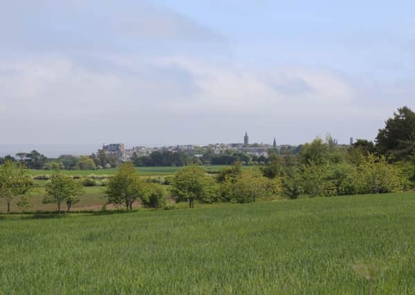 The view from site west of St Andrews (Picture courtesy of St Andrews West LLP.)
