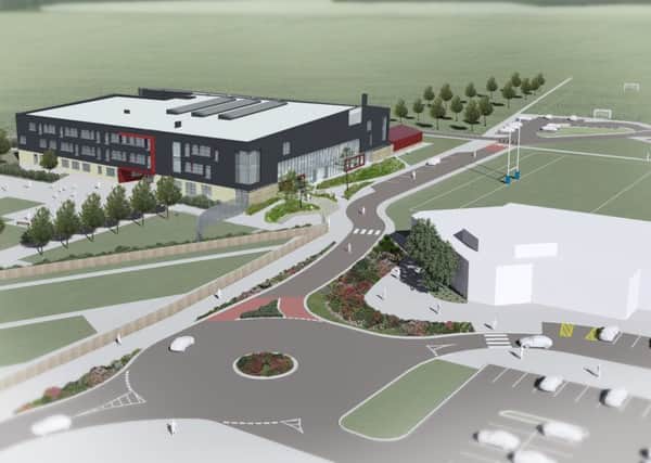 An artist's impression of the new Wade Academy