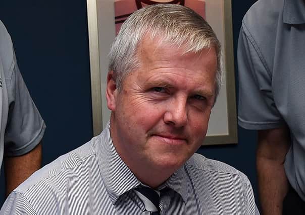 Raith Rovers chief executive Eric Drysdale
