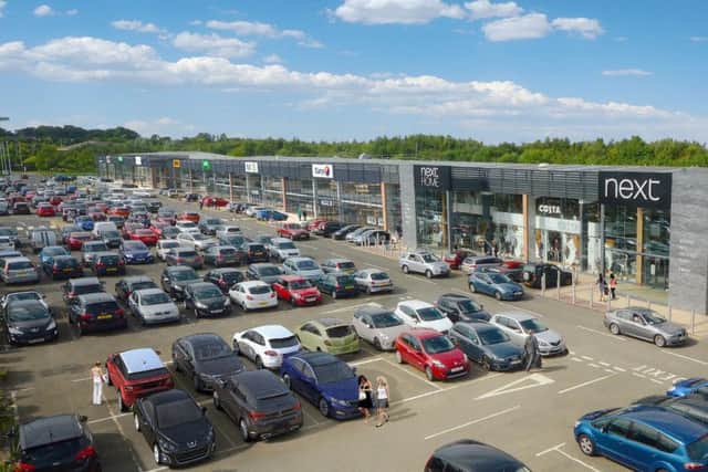 What the new Â£10 million investment at Fife Central Retail Park will look like