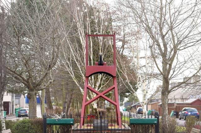 The 
Michael Colliery Memorial, East Wemyss - Fife  

 - FPA -