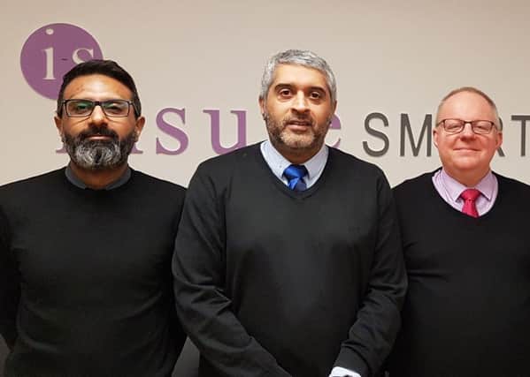 Insure Smart directors: Amir Salim, Maz Salim and Ian McCullough