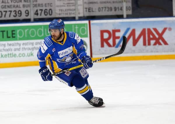 Carlo Finucci in action for Fife Flyers. Pic: Steve Gunn