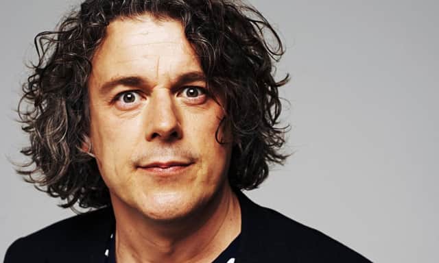Comedian and QI stalwart Alan Davies will make a rare Fife appearance at the Carnegie Hall in April