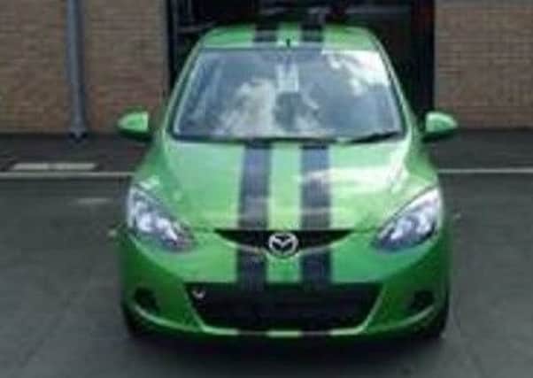 Mazda stolen from Leven garage forecourt
