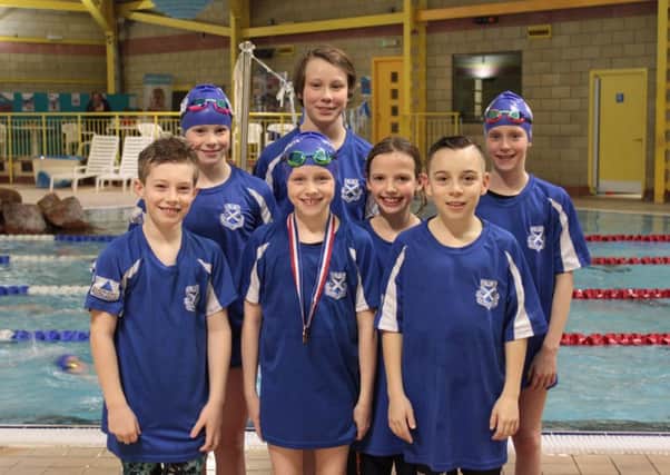 Step Rock Swimmers at the Carnegie Graded Meet.