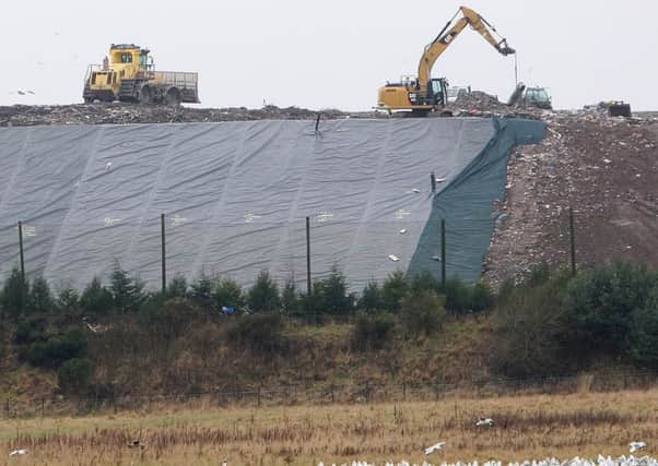 Operational work at the landfill site (Pic: Dave Scott)