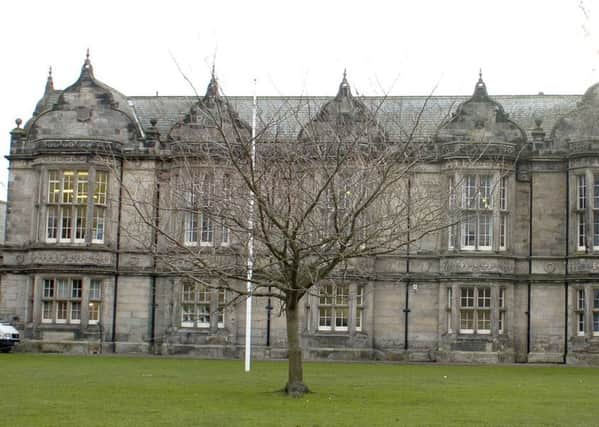 Madras College on South Street in St Andrews