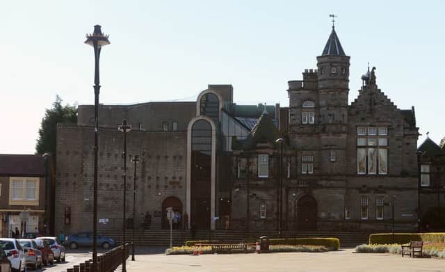 The accused is due to appear at Kirkcaldy Sheriff Court today.