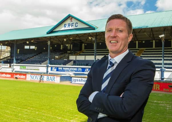 Gary Locke's tenure at Raith Rovers started well - but ended with him being sacked this week after 14 games without a win. Pic: Steven Brown