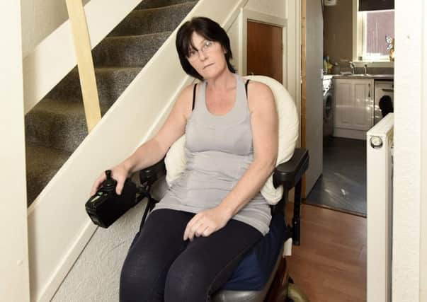 Mary Herd needs a home without stairs. Picture: Fife Photo Agency
