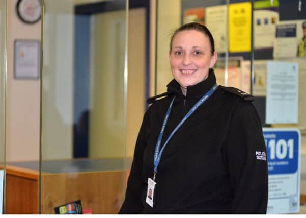 PC Kerry Anderson, Community Alcohol and Violence Reduction Officer with Levenmouth Police