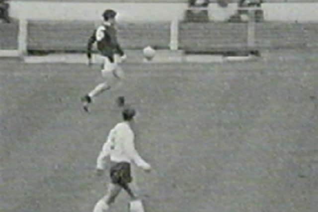 Jim Baxter
Playing keepie uppie versus England at Wembley 1967