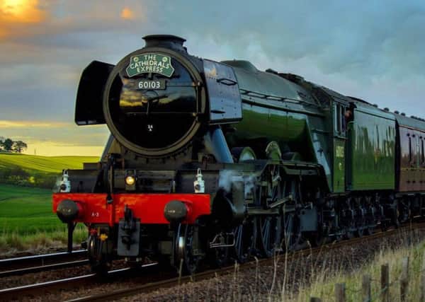 Flying Scotsman is coming to Fife this May. Pic: Emma McIntyre.