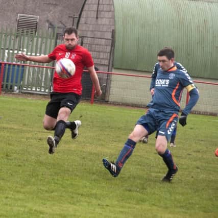 Gary Sutherland will lead the line for Tayport against Kennoway.
