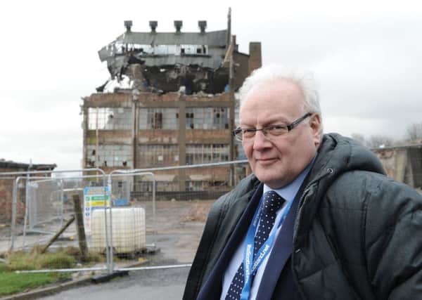 Cllr David MacDiarmid is concerned about the possible building of 100 houses. (Pic: George Mcluskie)