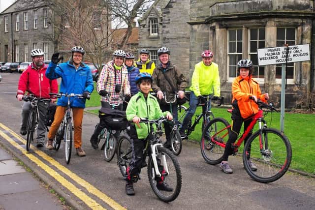 The St Andrews Space for Cycling team set off on their review of cycling in the town.