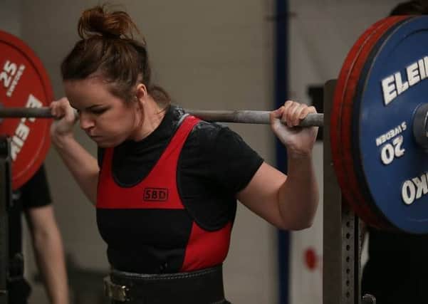 Wendy MacFarlane, Glenrothes weightlifter. Pic: power-photo.co.uk