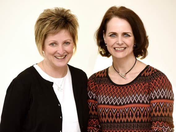 Alison Allan and Rose Small (Pic by Fife Photo Agency)