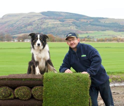 Diversification...is key for Roddy Baird and his three brothers; Andy and Jock look after the arable enterprises while Roddy (pictured) and Willie set up a turf-growing business.