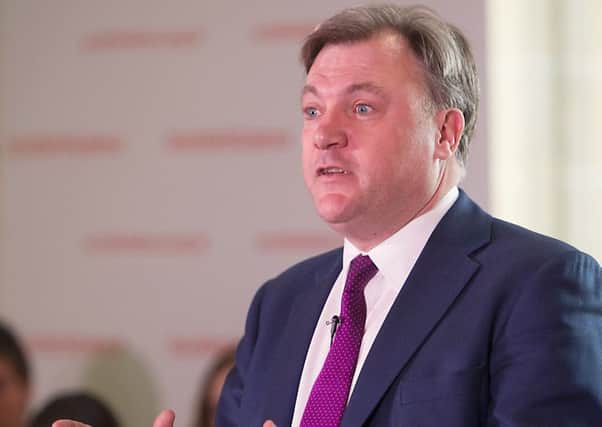 John Devlin . 01/04/15. GLASGOW. Stock shots of Shadow Chancellor Ed Balls. Mr Balls was in Glasgow on the campaign trail. He was joined by Scottish Labour leader Jim Murphy.