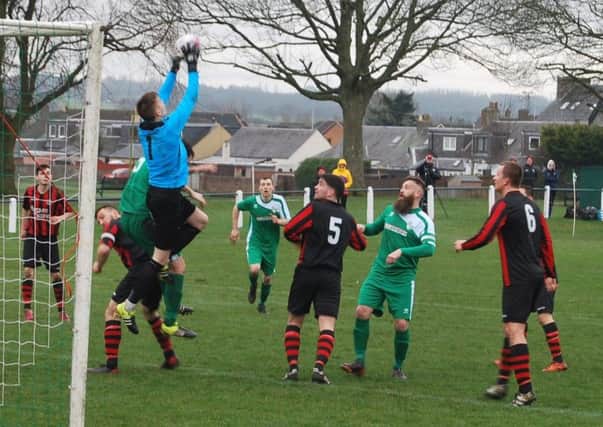 Action from Saturdays draw at Memorial Park.