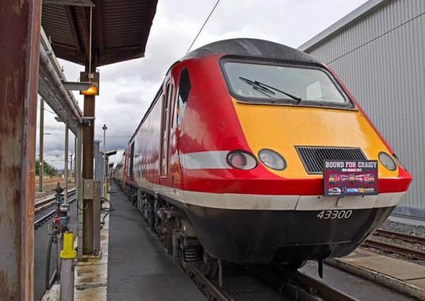 A Virgin Trains East Coast train similar to the one which caught fire. Picture: Virgin Trains East Coast