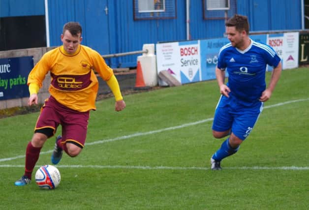 St Andrews boss Craig Morrison pitched himself into the side which faced Whitburn.
