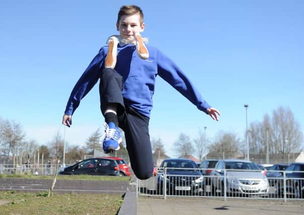 Luke Henderson's impresive dancing skills have earned him a place at the National School of Dance. Picture: George McLusky