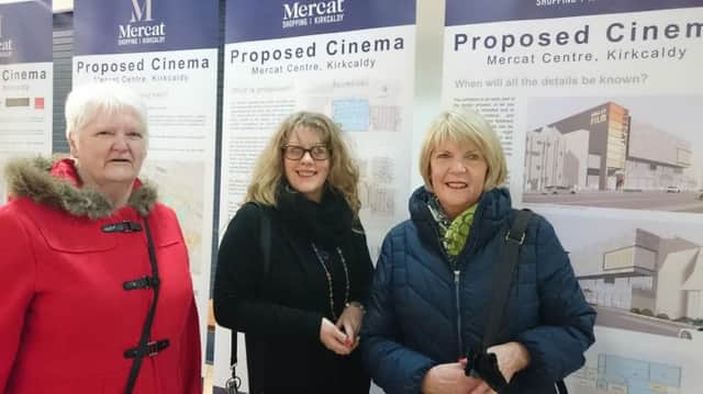Eileen Brown, Carolyn Lawes and Mary Gourlay give their opinions on the plans