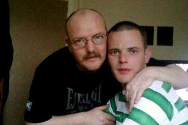 Allan Bryant Snr with his son Allan who has been missing since November, 2013.