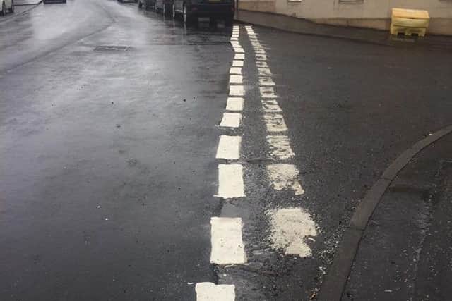 Are these the worst road markings in Fife?