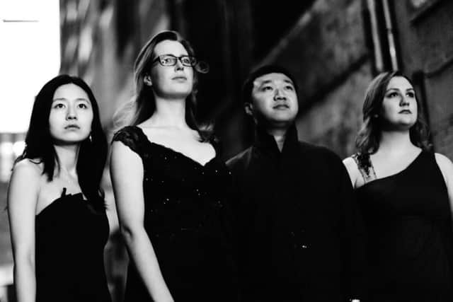. Based in Glasgow, the Aurea Quartet comprises four prize-winning graduates of the Royal Conservatoire of Scotland.