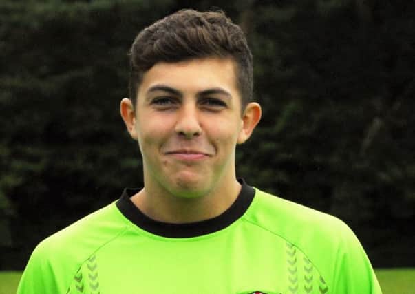 Glens back-up goalkeeper Scott Costello made some fine saves but was unable to prevent a 3-0 defeat.