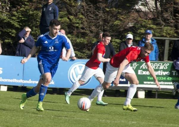 St Andrews United got on the attack during the weekend's defeat to Tayport.
