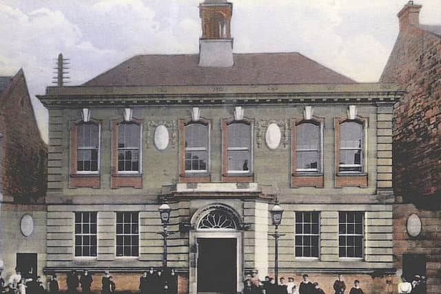 Burntisland Library, shortly after its opening in 1907. It was financed by Andrew Carnegie, who visited the town to perform the official opening in person. PIc courtesy of Burntisland Heritage Trust.