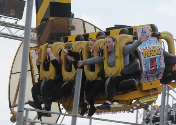 Scream if you want to go faster! (Pic: George McLuskie)