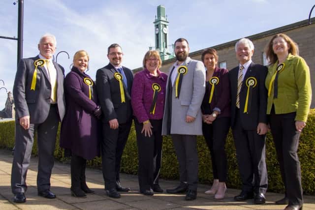 The SNP candidates for the Kirkcaldy area