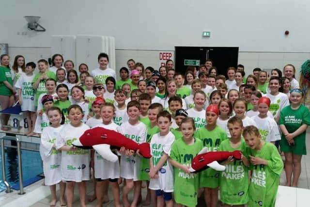 Glenrothes ASC members certainly made waves at a recent charity swim challenge.