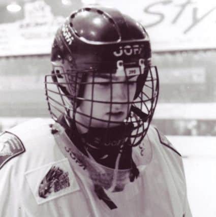 Stephen Murphy, Fife Flyers teenage netminder , 1999